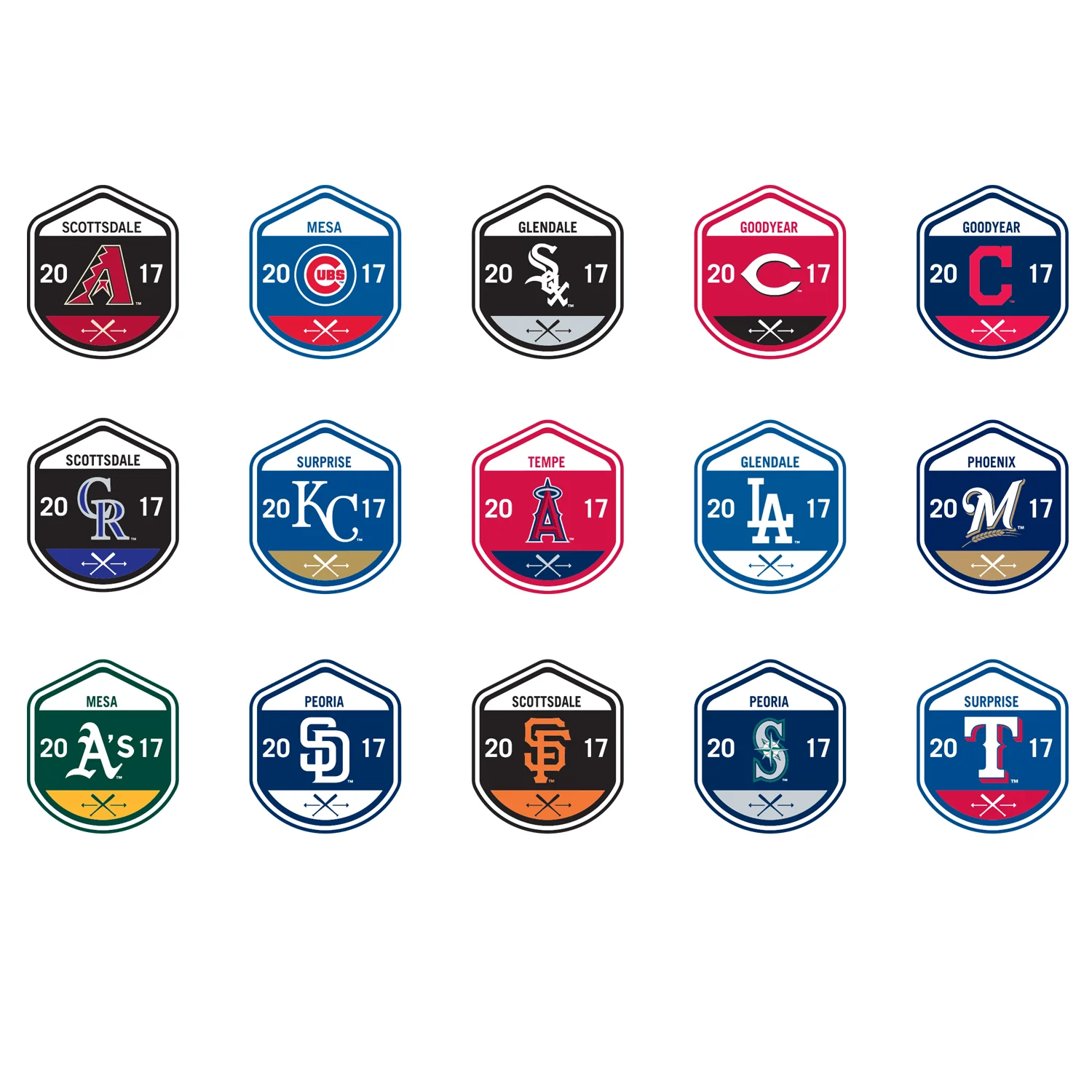 CACTUS LEAGUE CITY TAGS