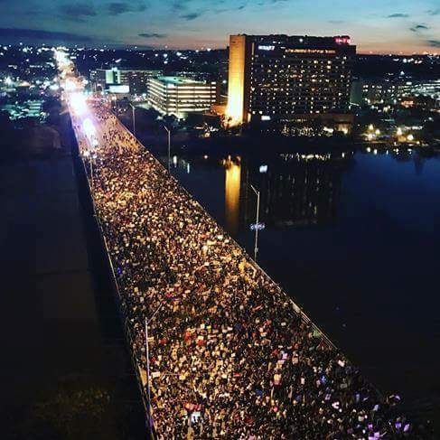 Anti-Trump Protests: Austin Texas