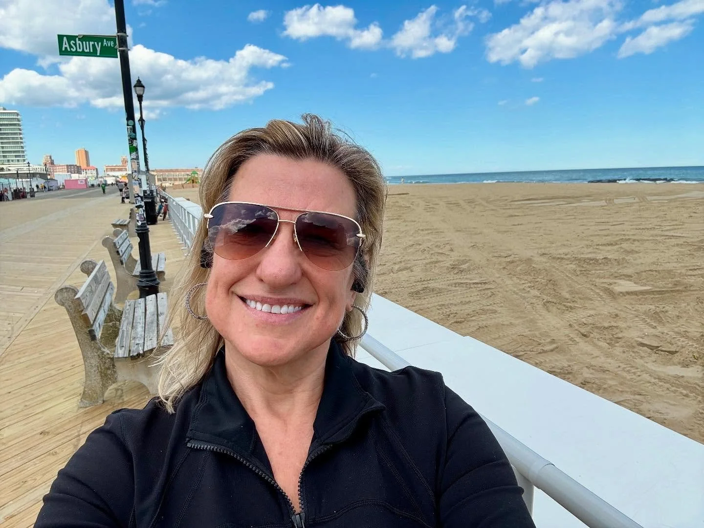 Reporting from PSC South &ldquo;offices&rdquo; today&hellip;

#travel #ilovejersey #nyc #remote #workfromanywhere #bruce #jerseygirl #asburypark #jerseyshore #pr #publicrelations