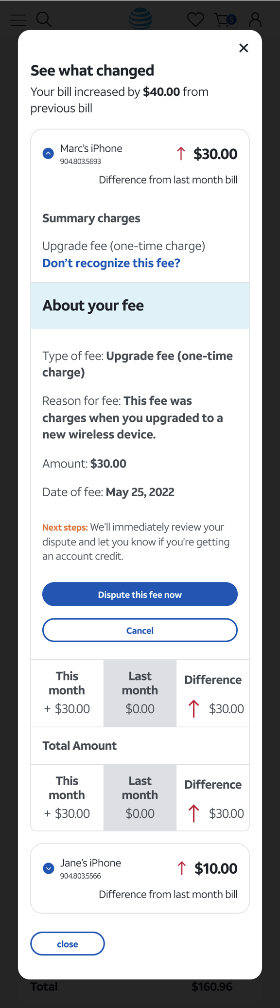 File dispute