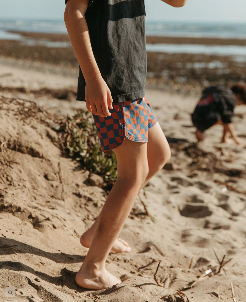 SEAESTA SCALLOP RETRO FLARE BOARDSHORT