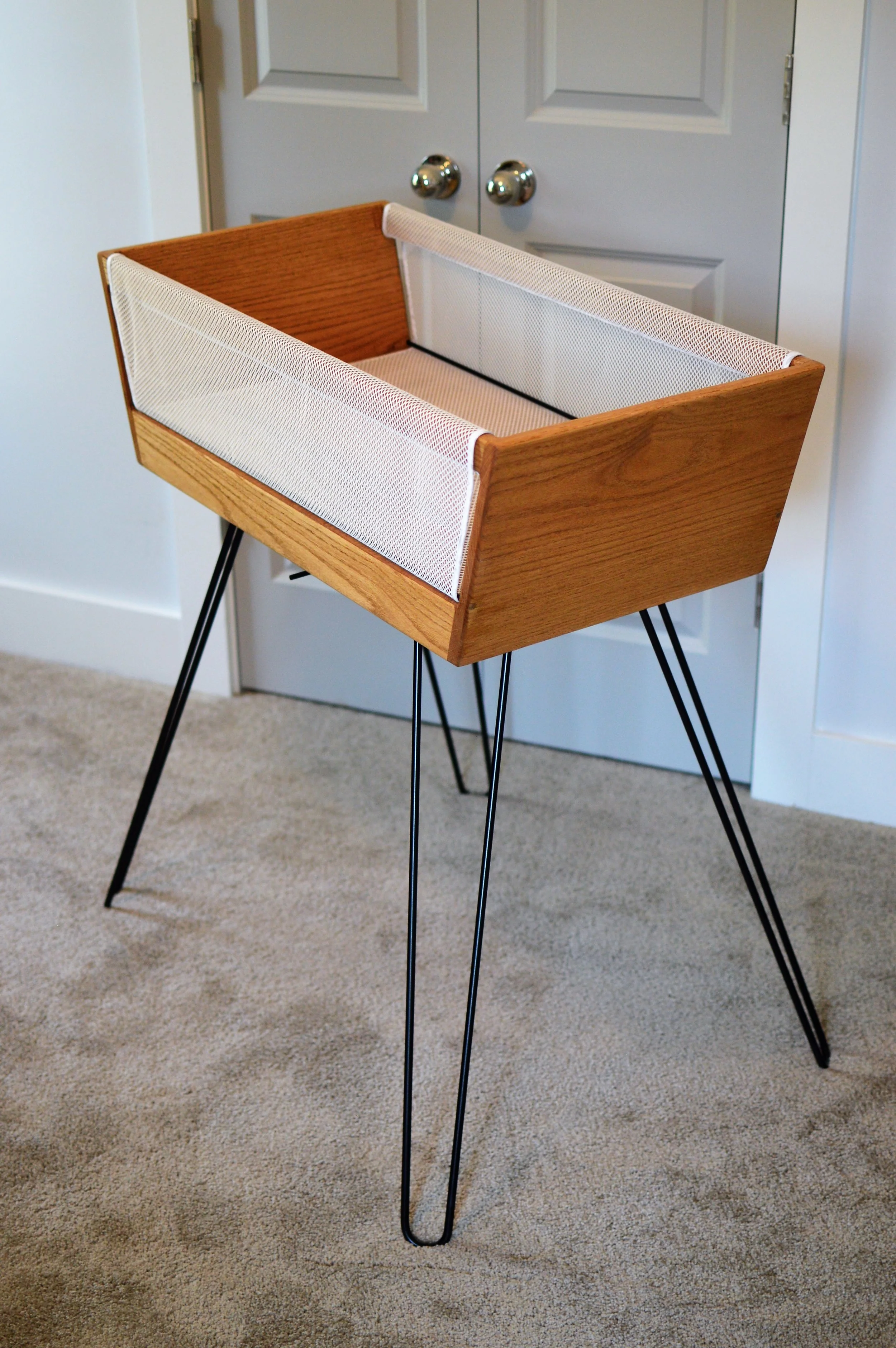 mid century bassinet