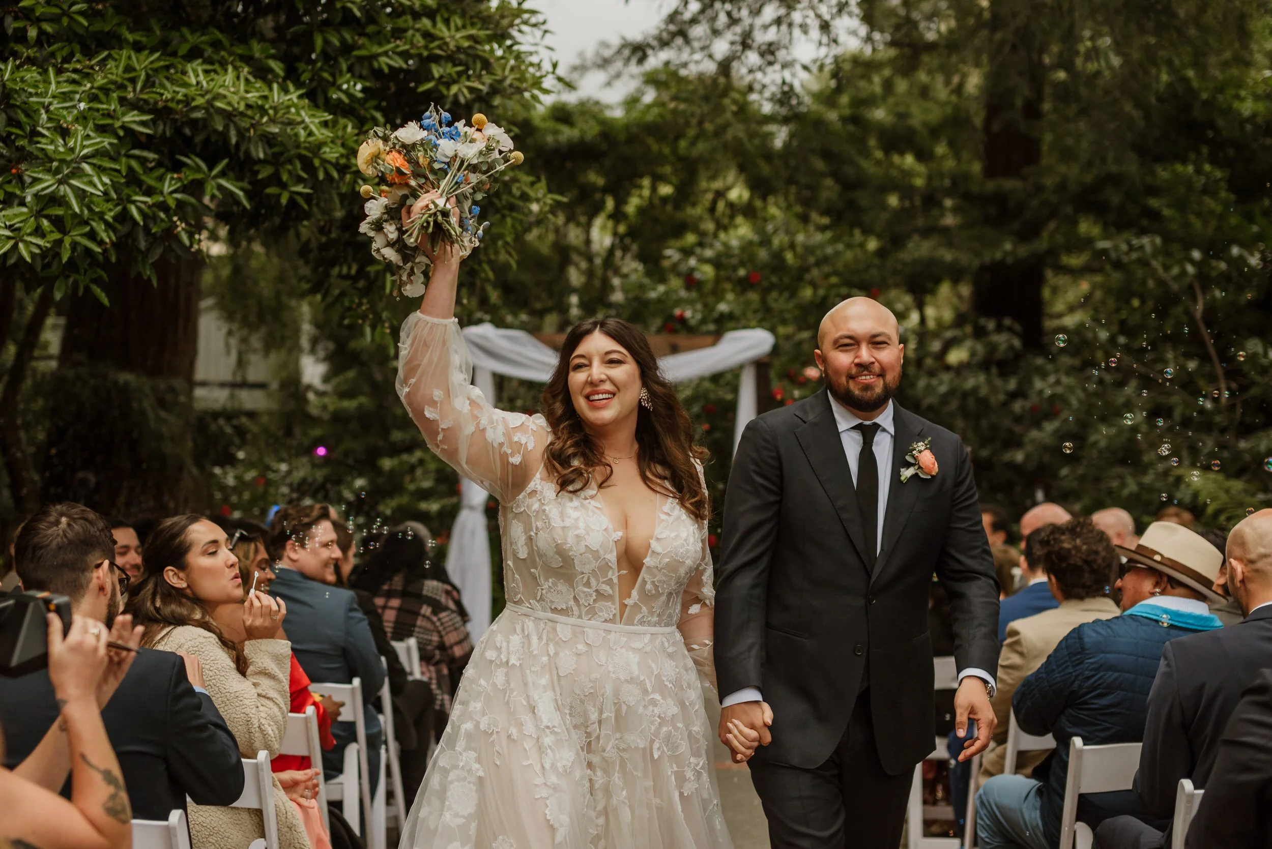 Springtime Outdoor Art Club Wedding » Mill Valley, California » Erin Prado for VCP