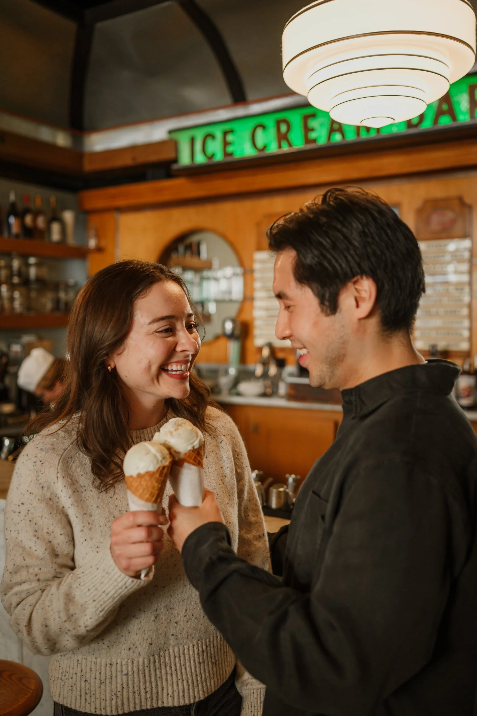 The Ice Cream Bar + Mount Sutro Engagement Session » San Francisco, California