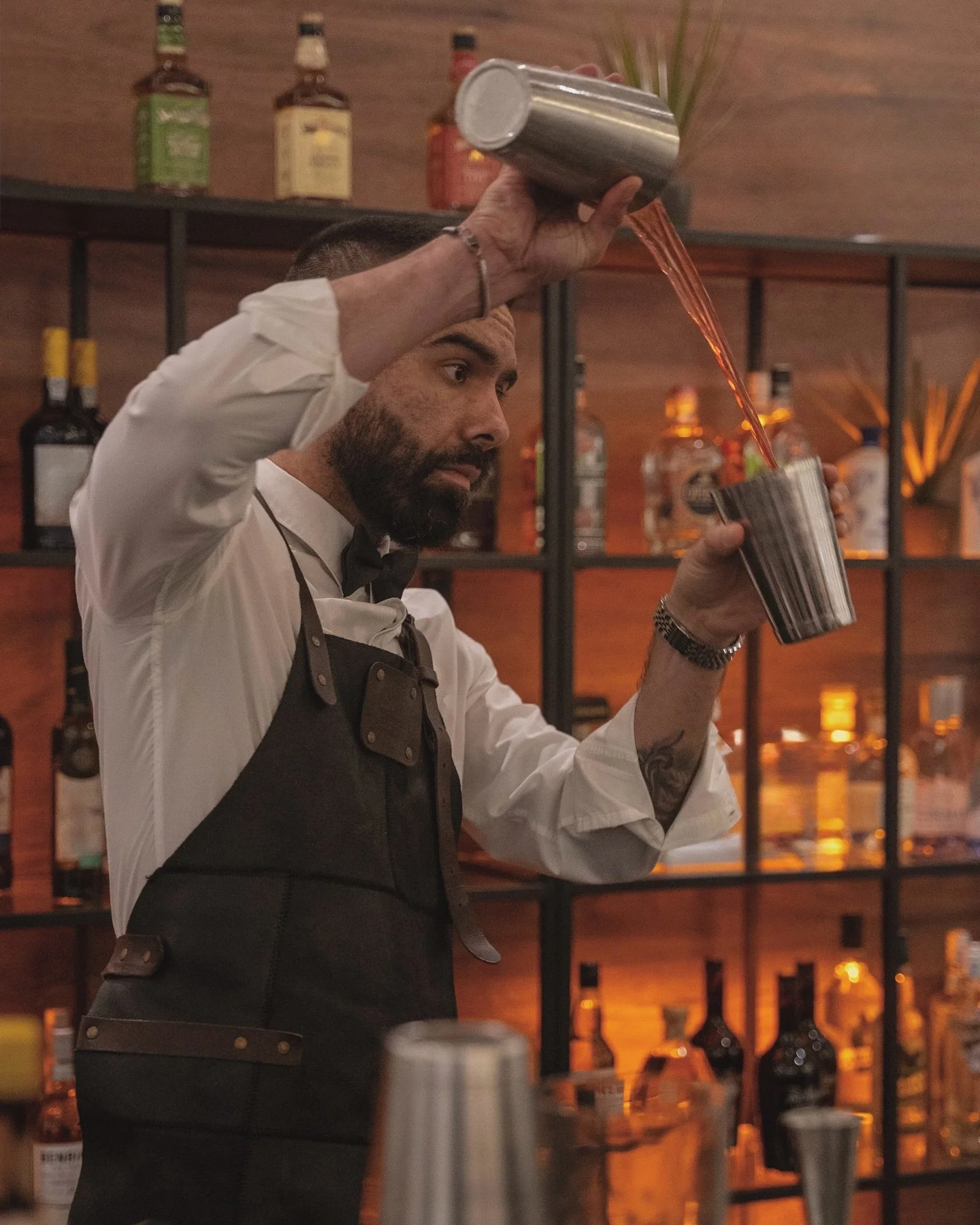 From tin to tin, cocktail&rsquo;s in. 🍸🕺🏻
.
.
.
.