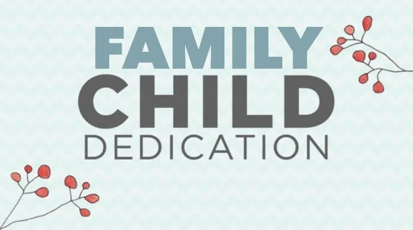 Family Child Dedication
