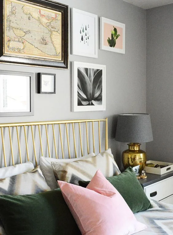 Designing around the color blush! How to add this pretty pink color to your home from danielle and co.