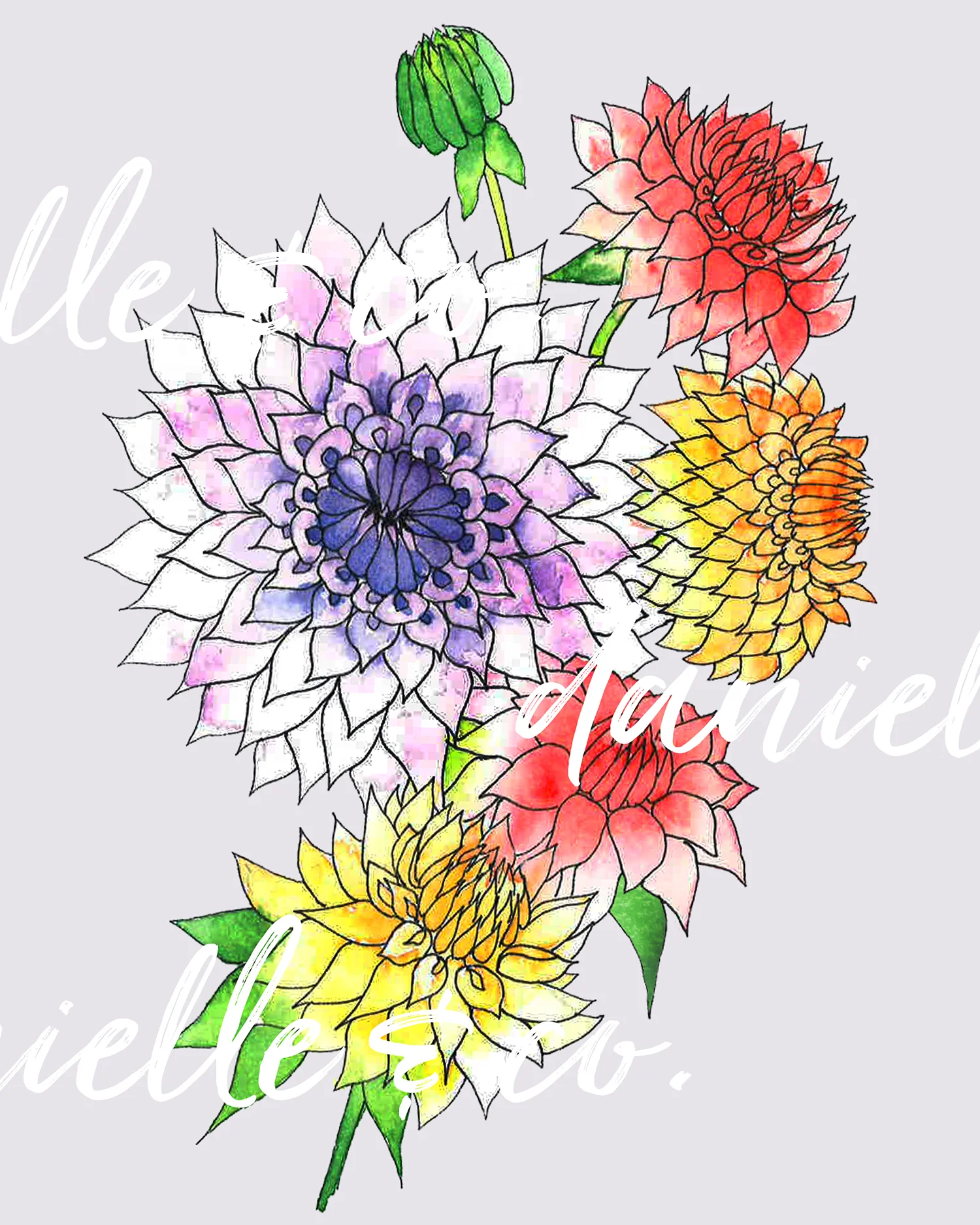 Are your photographs and art images at risk of being stolen online? Check out these five strategies for protecting your images on danielleandco.com + a video tutorial on two ways to easily add a watermark to your photos!