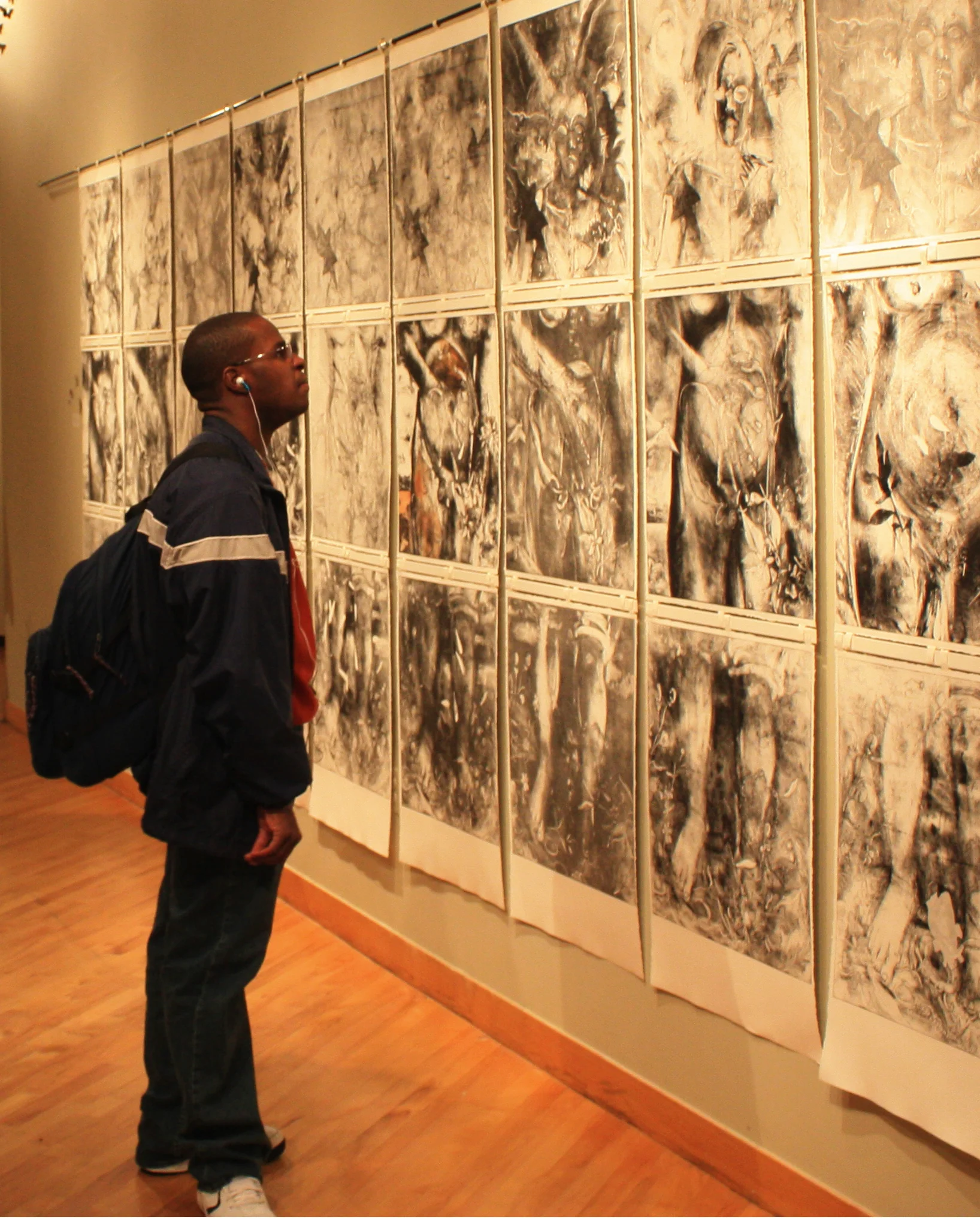 Young Man Looking At Hope is the Light of Kings