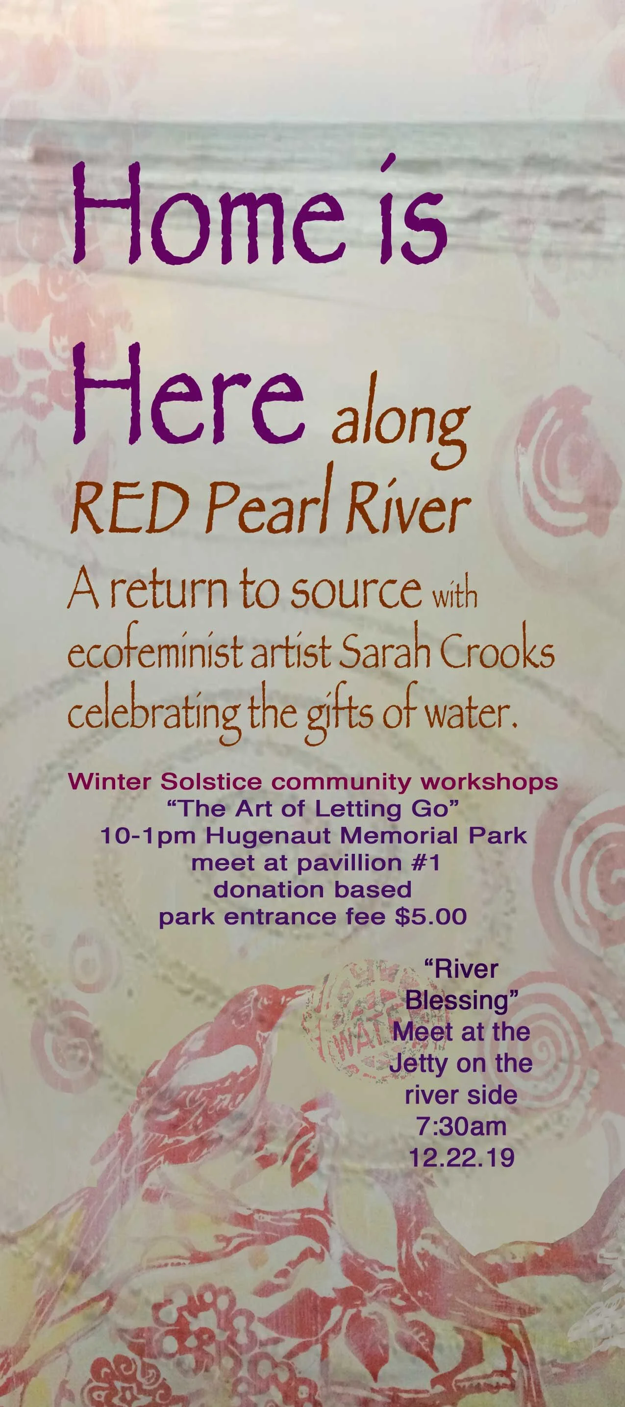 Home Is Here Solstice River Blessing