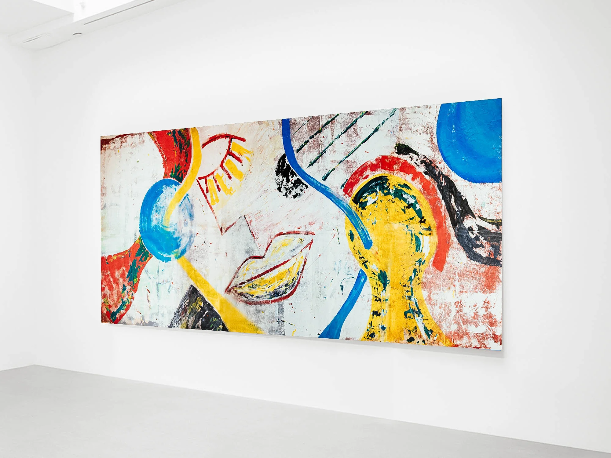 Cosmo Joy, New York, 2016, acrylics on canvas, 86x45"