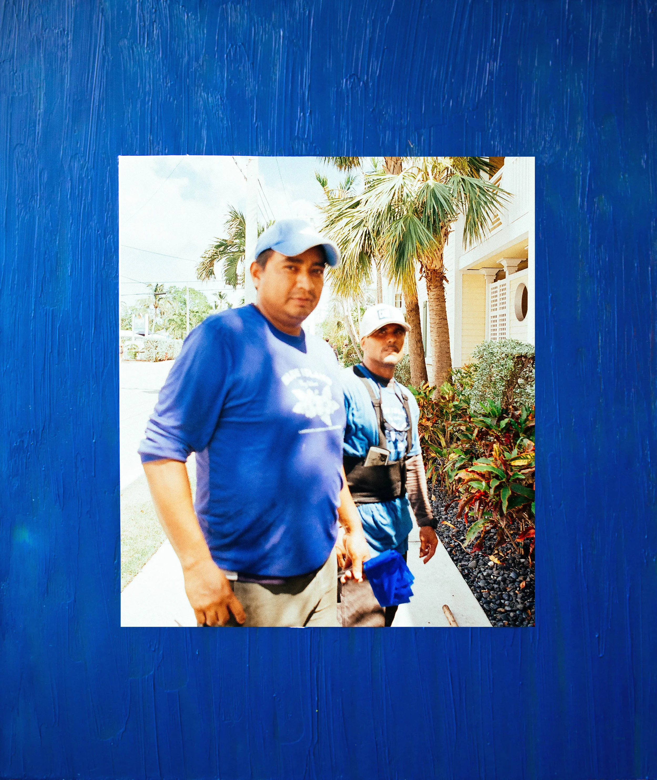 After Irma #4, Key West, 2017, analog print - mixed media