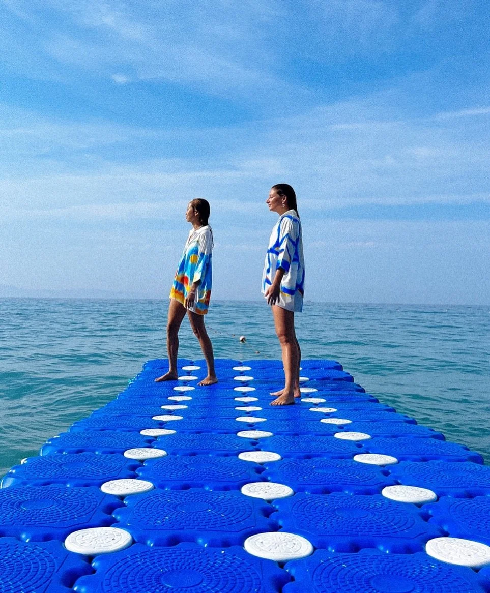 Perle and Clara in @regardecollection
 💙

Sea muses, merci for the divine inspiration 
@perle_camus @clameya 

#REGARDEportraits 
#art 
#Albania