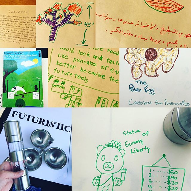 Future of Food stories from our exhibit at MightyFest! #futurefood #scifi #futurism #creativewriting #kidinventors #foodwriting #foodstories #climatechange #sustainablefoodsystems