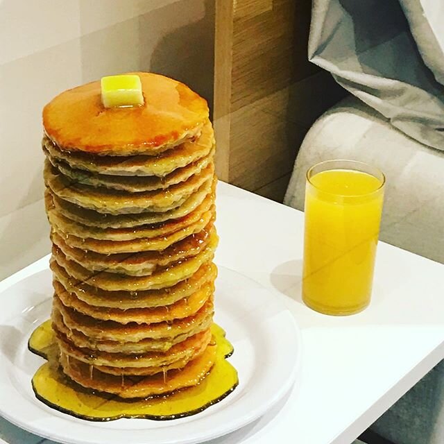 Delicious fakery! The art of fake food on display at the KOP Mall. #pancakes #tallstackofpancakes #fakefood #fakeout #breakfastisserved