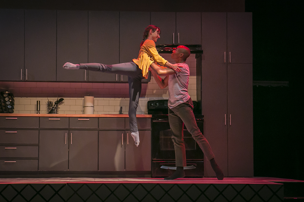 Catherine Roth & Robert Rubama in The Kind of Thing That Would Happen Photo: Sasha Fornari