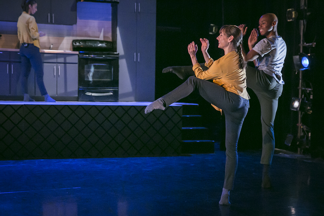 Catherine Roth & Robert Rubama in The Kind of Thing That Would Happen Photo: Sasha Fornari