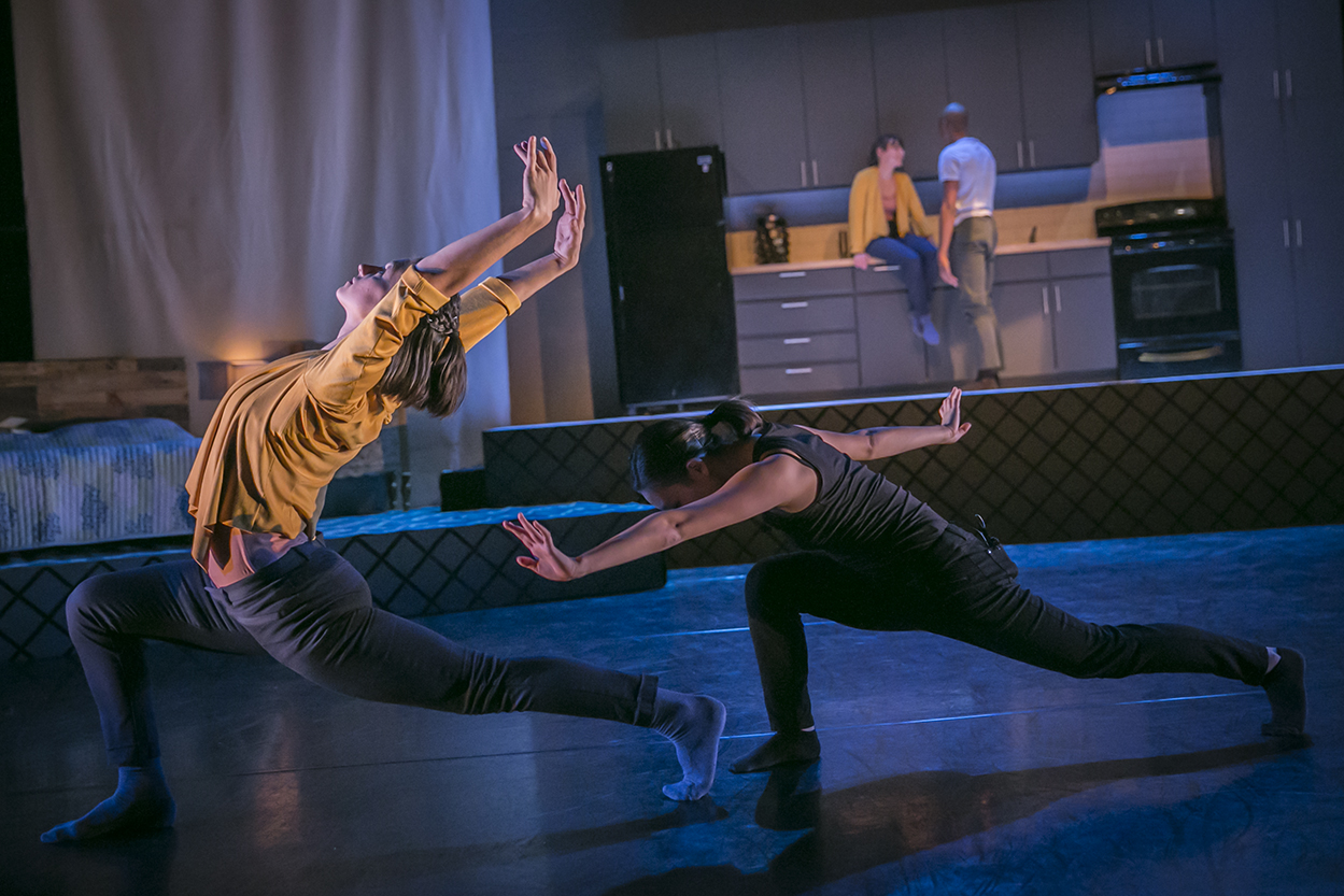 Melissa Lineburg & Hannah Joo in The Kind of Thing That Would Happen Photo: Sasha Fornari