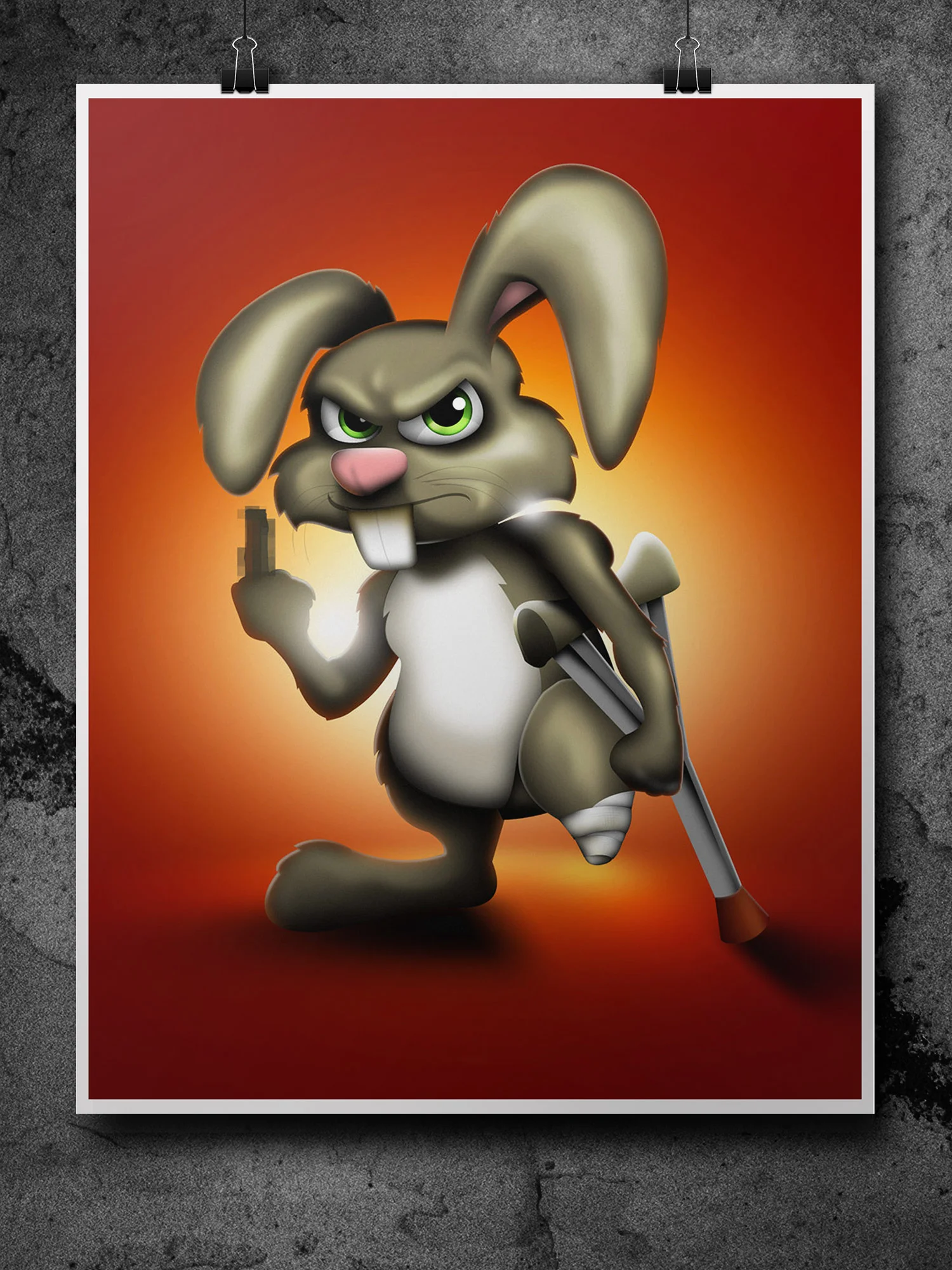 The Rabbit Who Lost His Lucky Charm