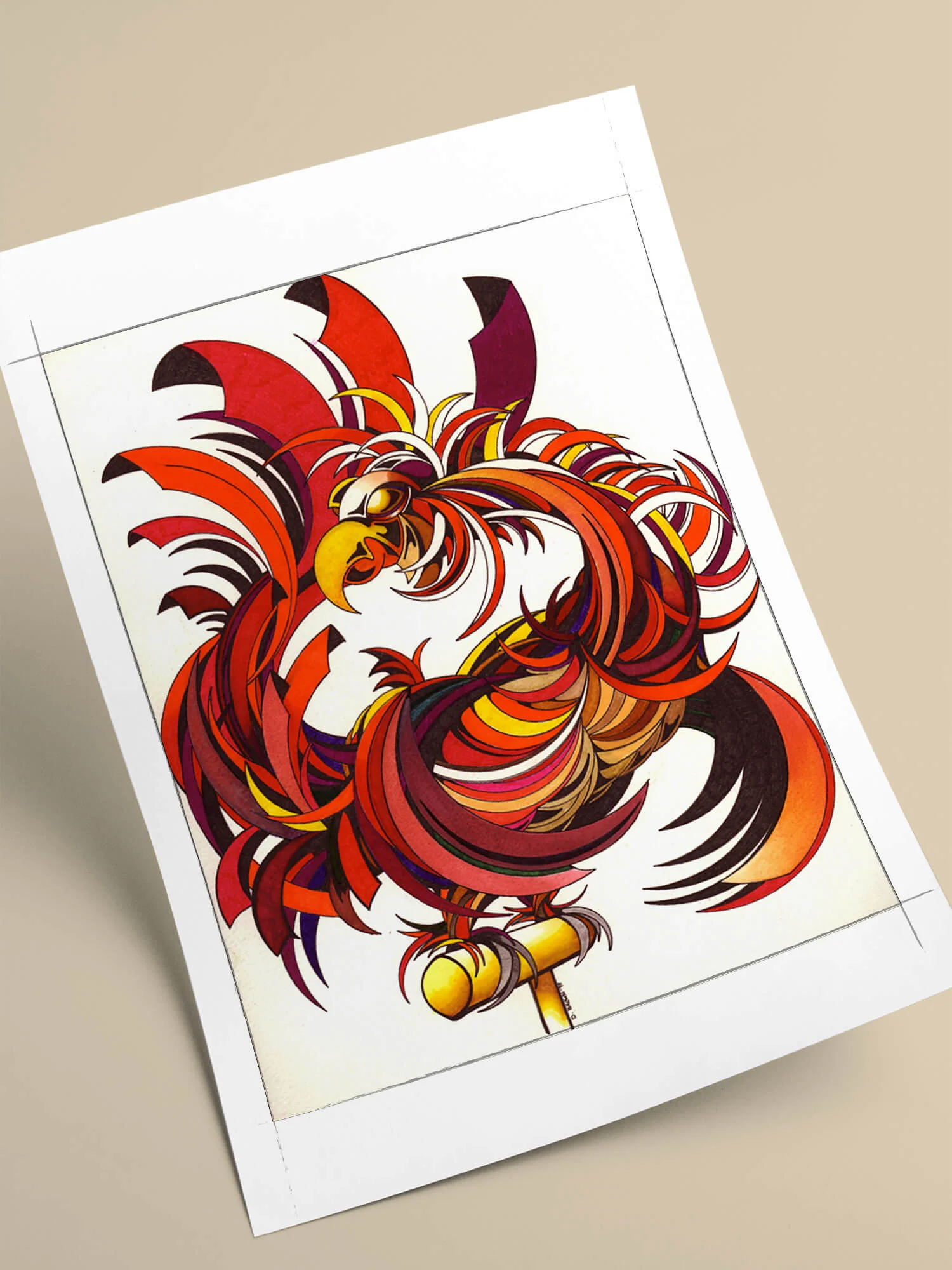 USC Gamecock Illustration