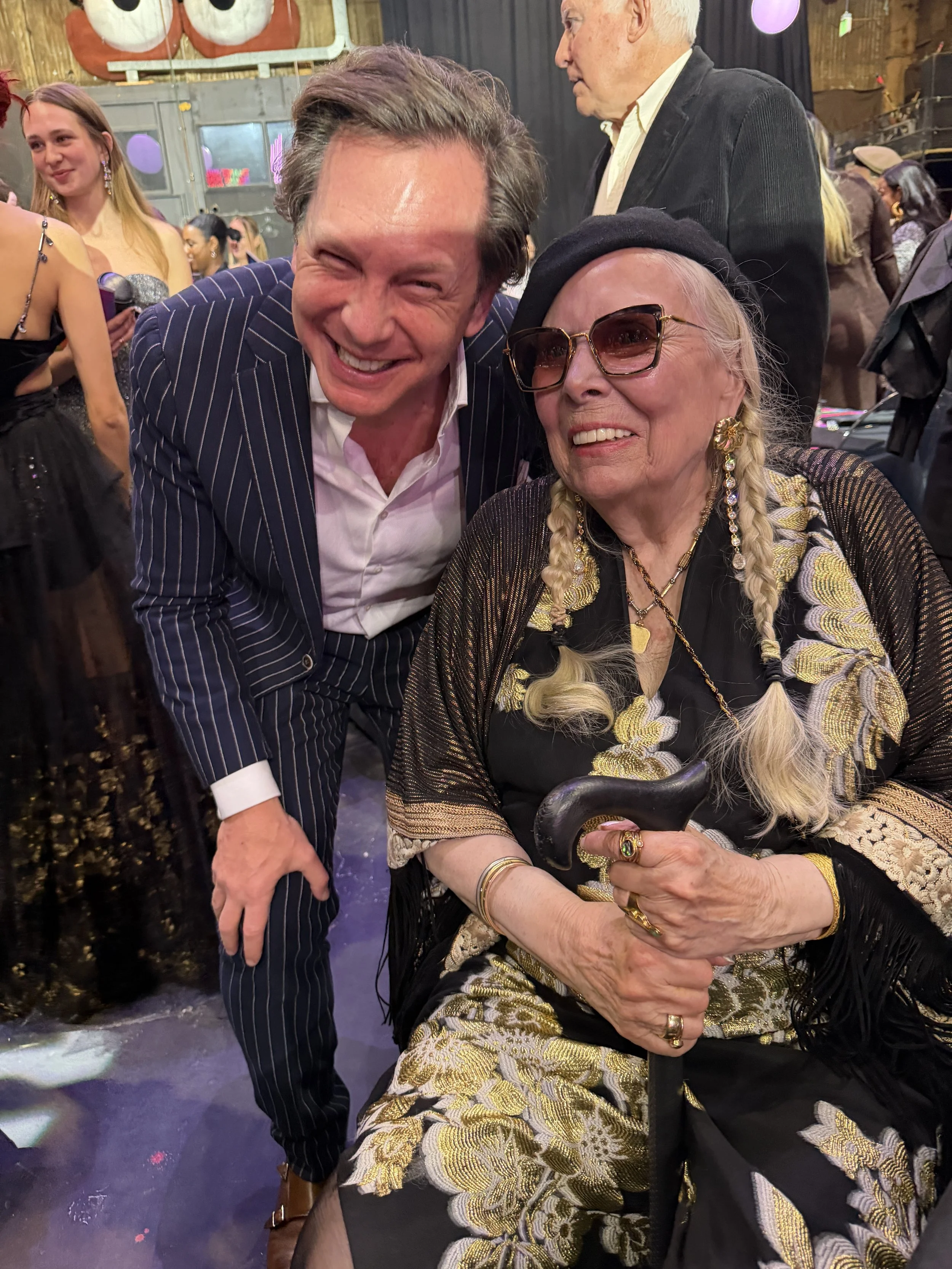 David Goodman and Joni Mitchell