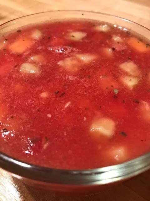 Chilled Watermelon Soup