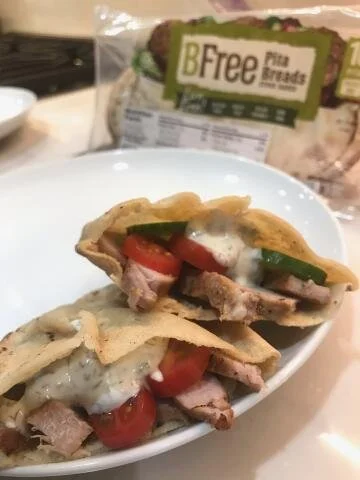 Greek Style Pita Sandwich