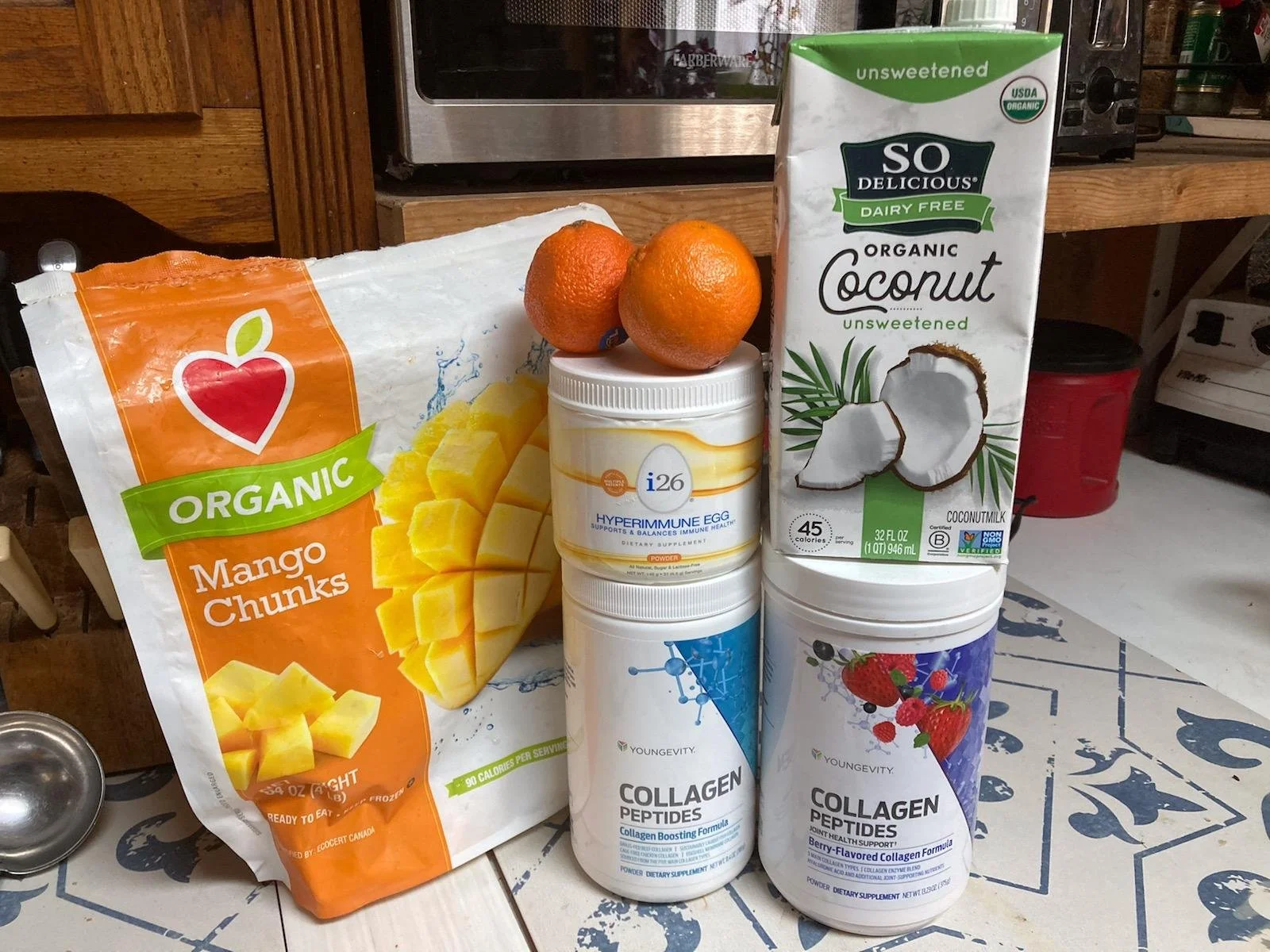 Mango Tangerine Collagen Delight Smoothie