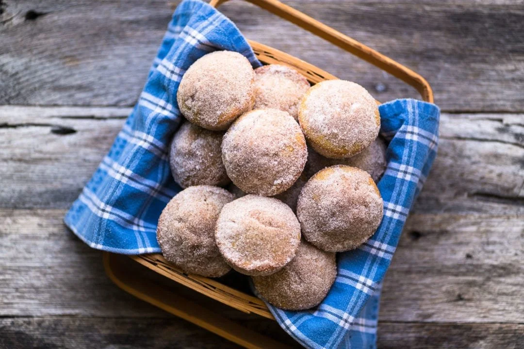Apple Cider Doughnut Muffins
