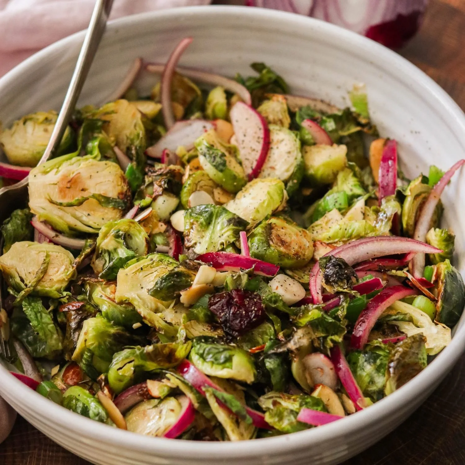 Roasted Brussel Sprouts Salad