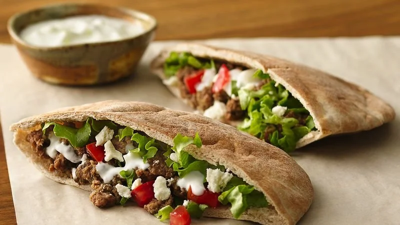 Greek Style Pita Sandwich