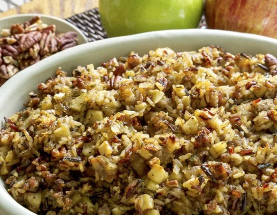 Wild Rice and Sausage Stuffing