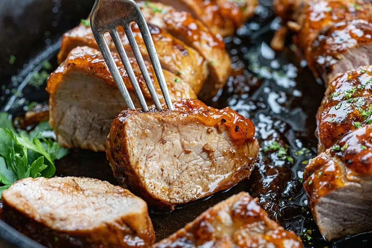 Apricot Maple Pork Tenderloin