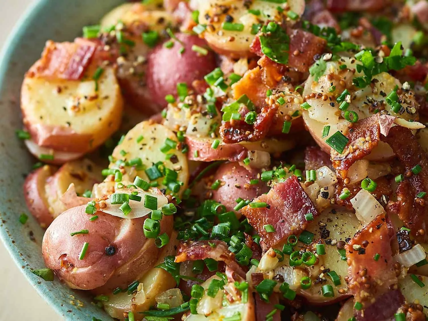 Mom's Hot German Potato Salad