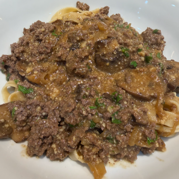 Beef Stroganoff