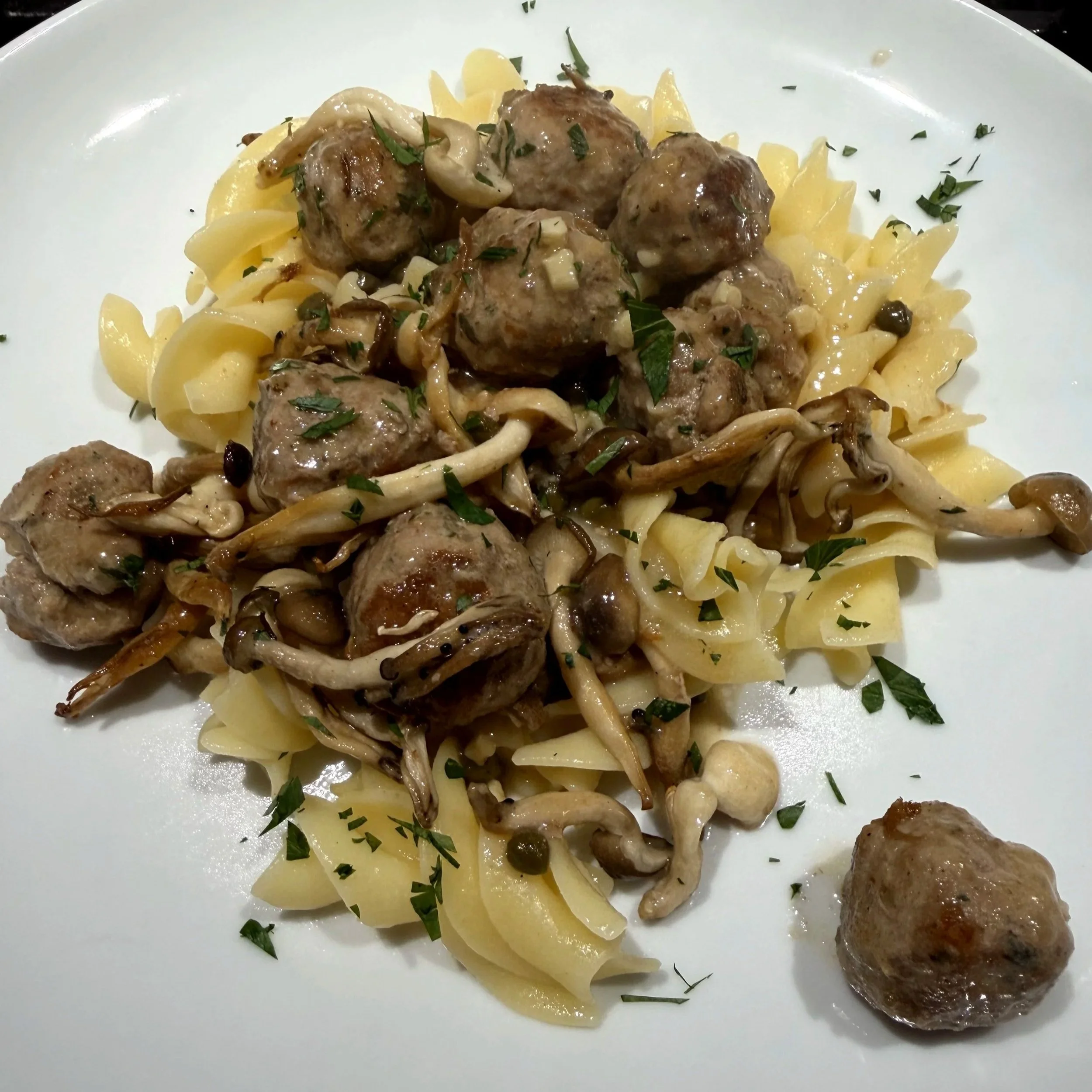 Chicken Piccata Meatballs