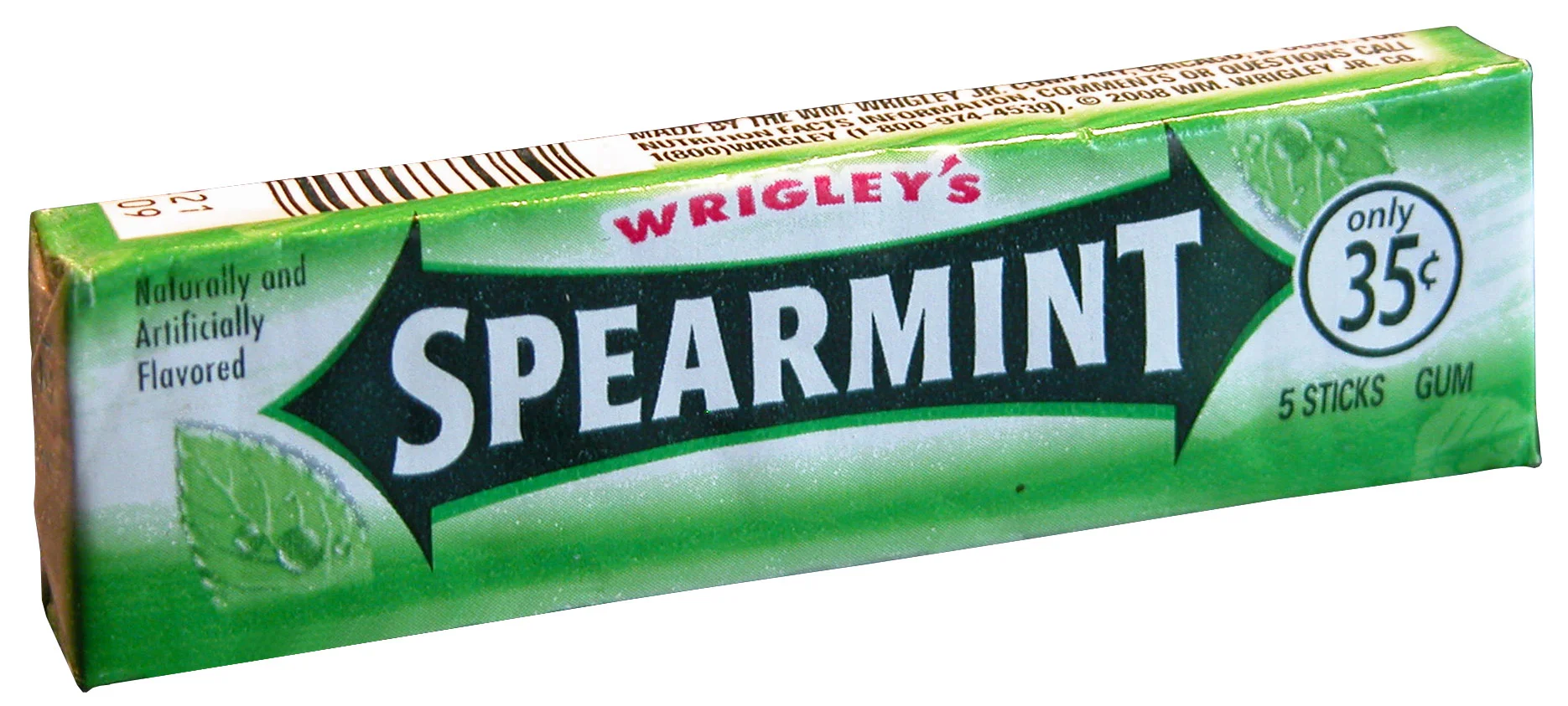 Wrigleys Spearmint redesign