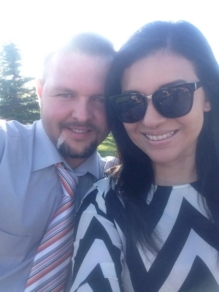 Enjoying our Canada Wedding 