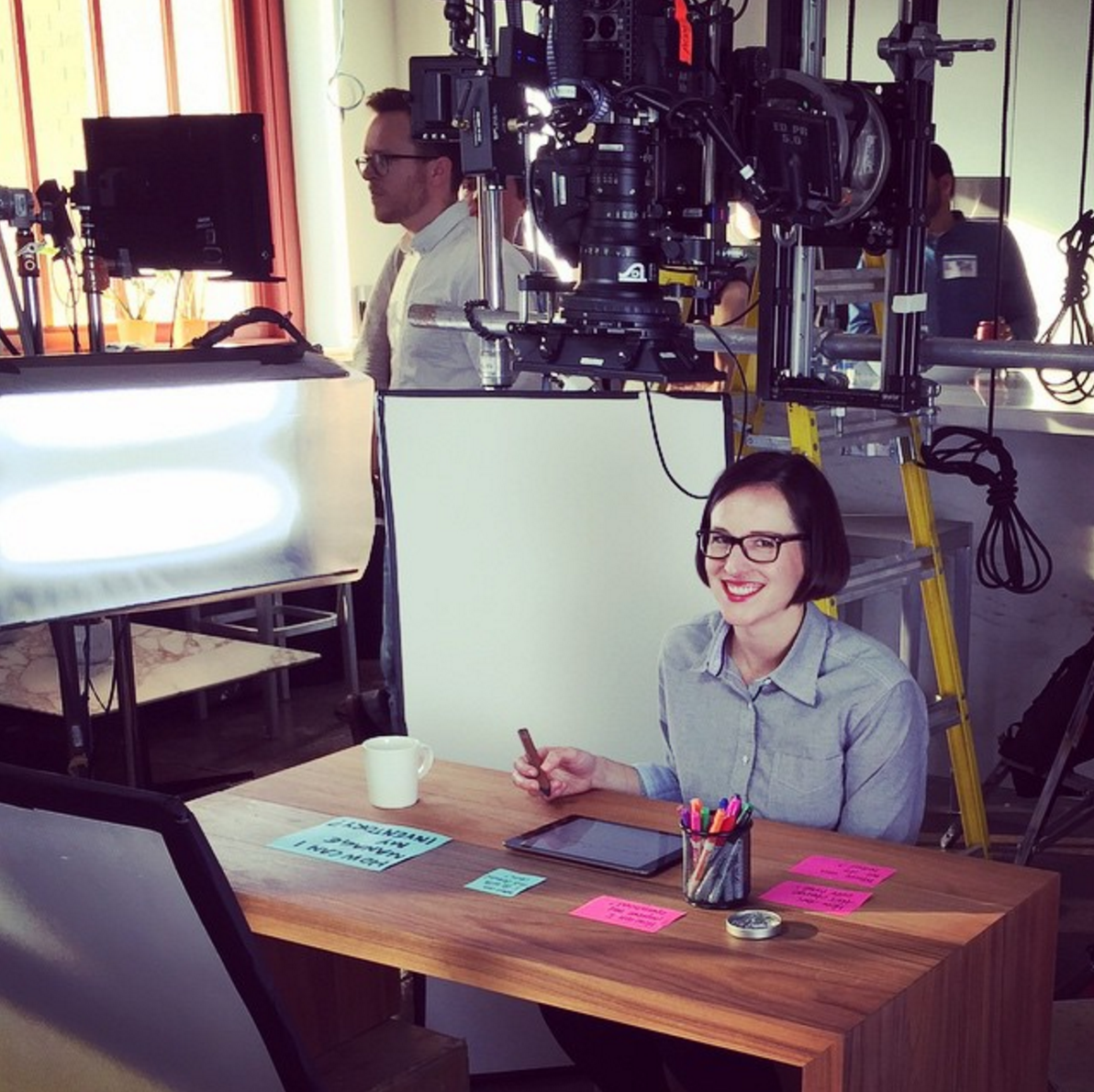 April and May were absolutely nuts! Early on in the month, Fifty Three reached out to see if I would be interested in being featured in their Think Kit marketing video . This shoot was so special, and it was what really got me excited about building a brand and voice outside of my Deloitte identity. 