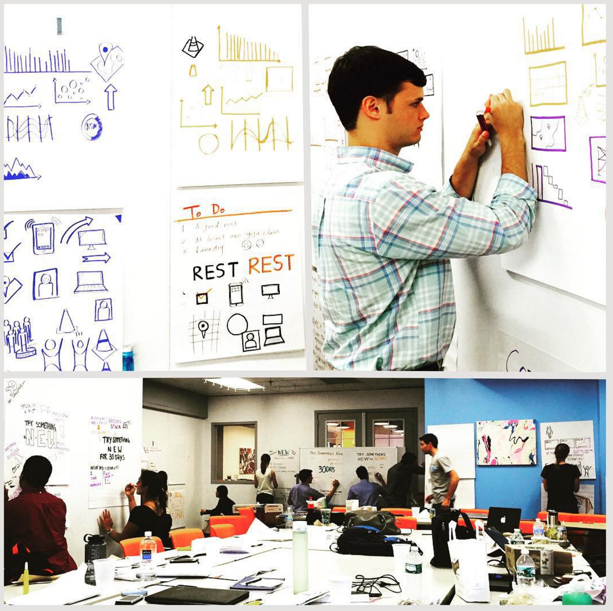   Live wireframing.  Teaching data scientists, developers, and designers how to sketch their ideas on the fly.&nbsp; 