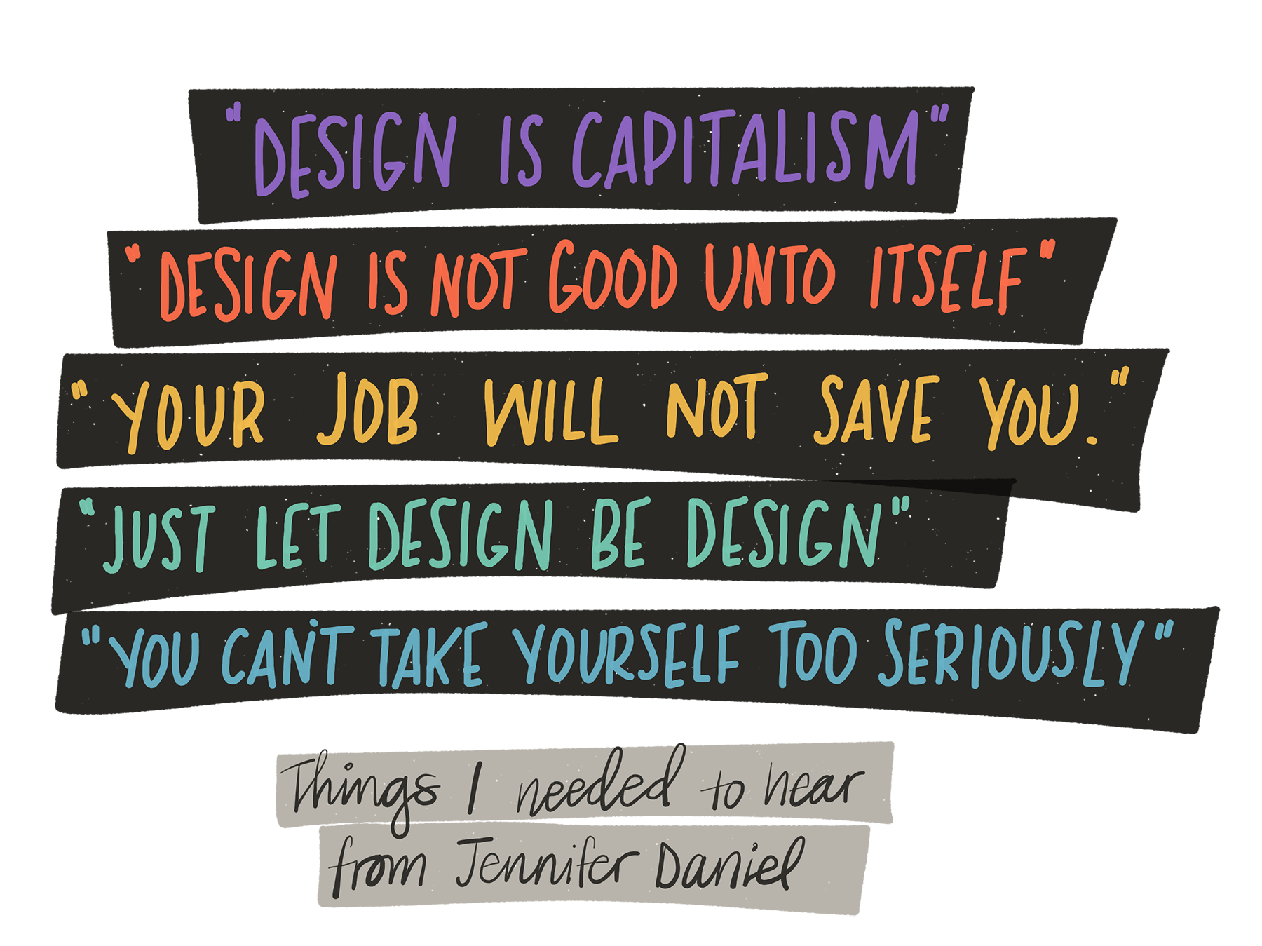 Get Over Yourselves, Designers