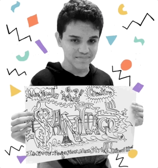 A Standout scholar from a year long visual thinking seminar