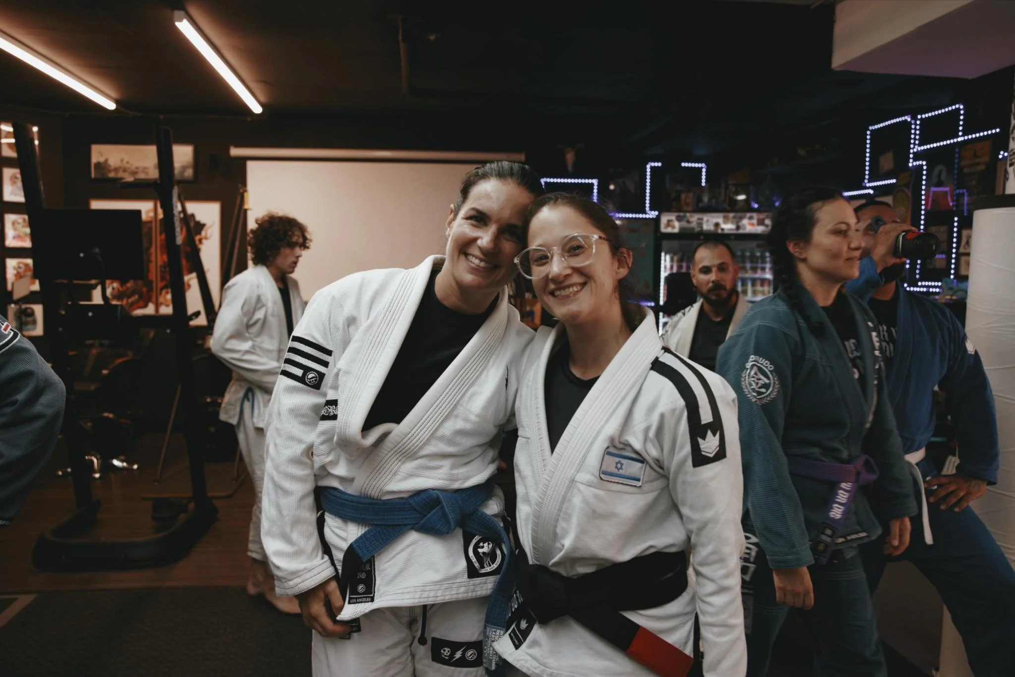 Womens coach with student 