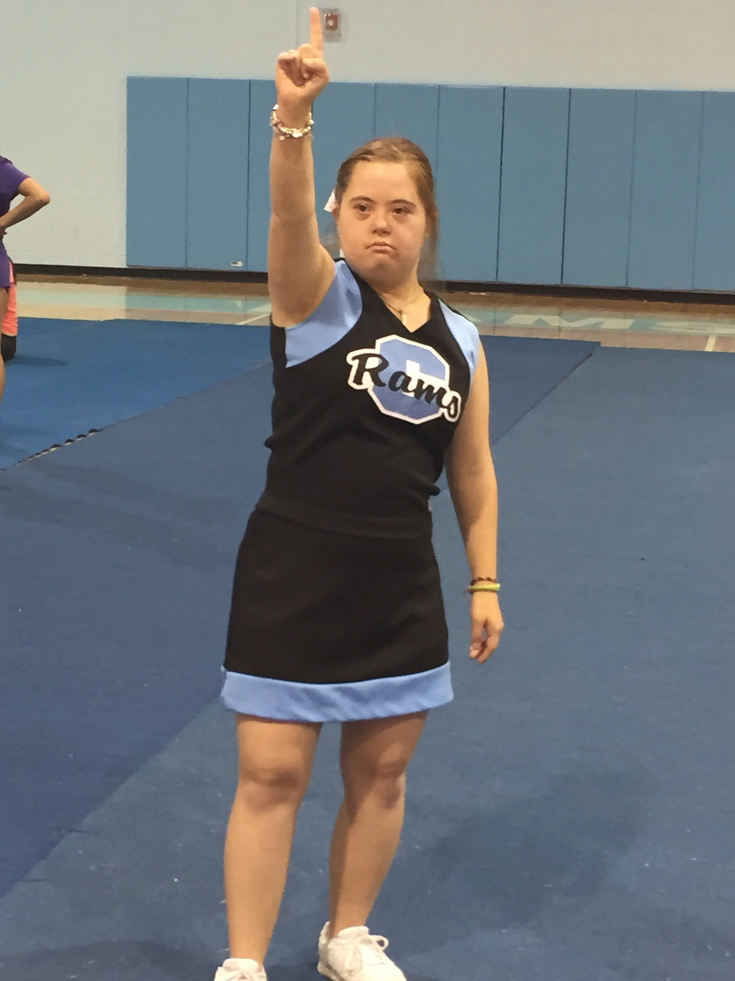    Marissa Herzig Brings Special Spirit To Rams' Sideline   