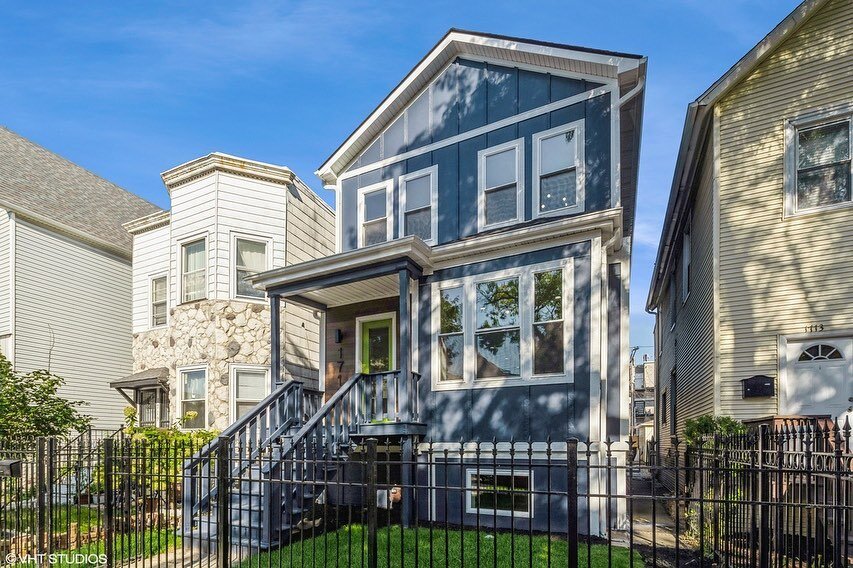 Home sweet home &mdash; where memories reside and are made. Swipe right to see the renovation of this single family residence 
.
.
.
#chicagoarchitect #residentialarchitecture #interiorremodeling #chicagoflip #pavlovcikarchitecture