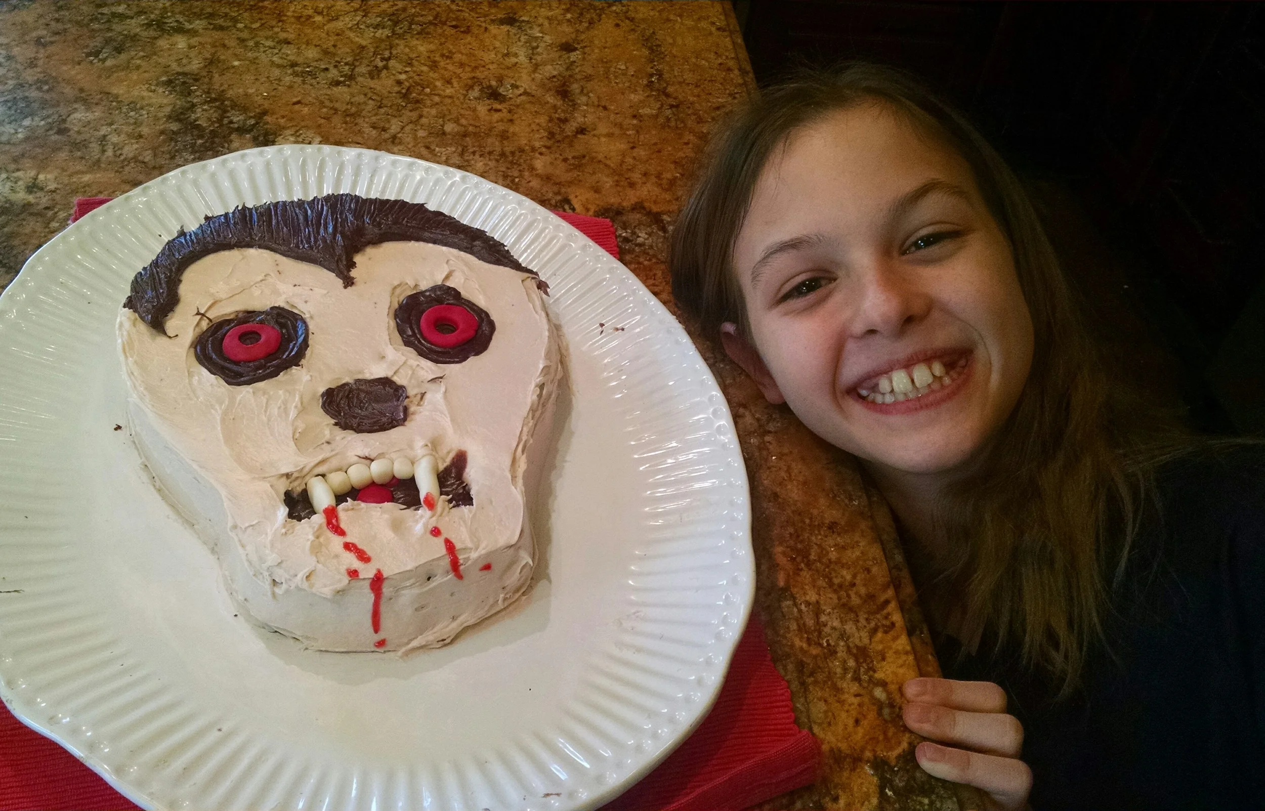 Our youngest contributor, Mackenzie...