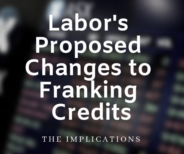 Franking credits shape as election battleground