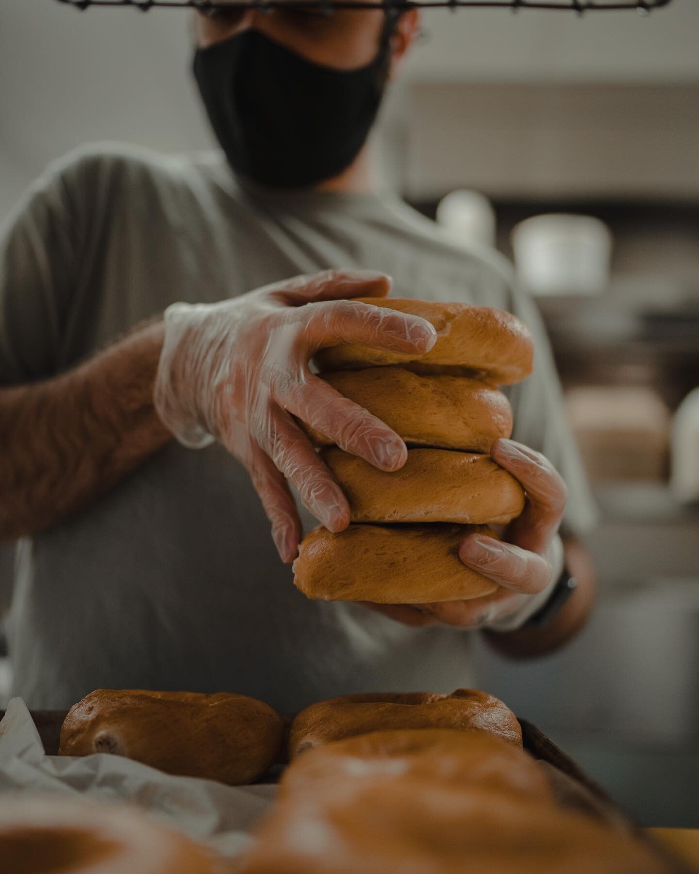 when i have the opportunity to enter someone&rsquo;s space, my goal is realness. in planning this shoot, Morgan and John were kind enough to offer to make an extra batch of bagels outside of their normal work time. sleep is already at a premium and m