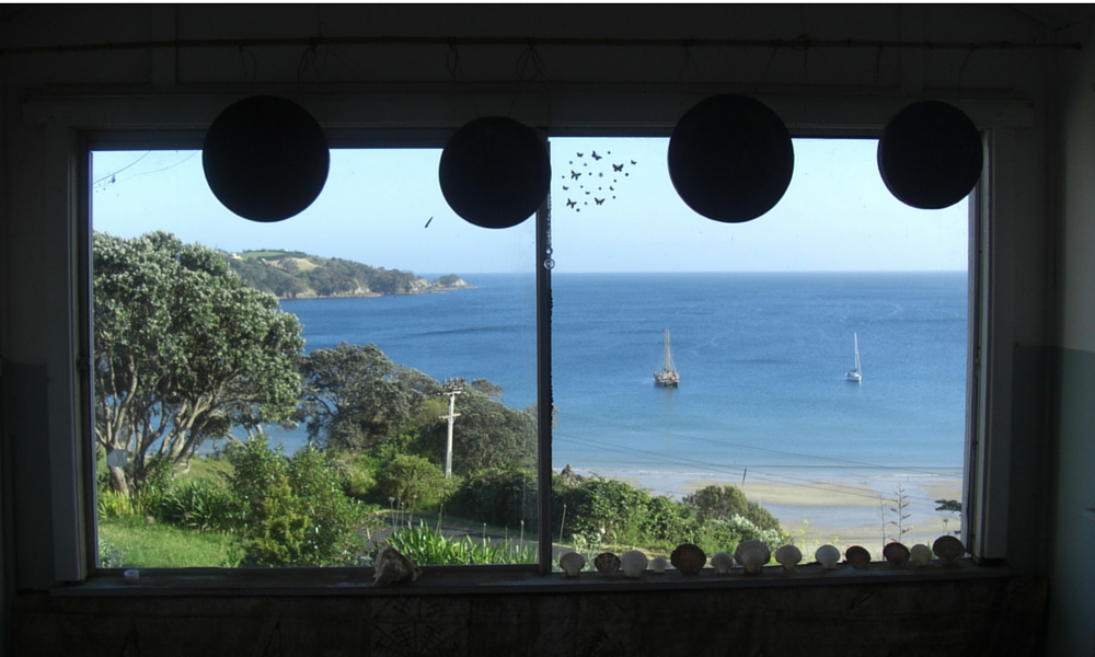 The Universe stepped in and delivered us to an island anyway - one I'd never dreamed of going to - Waiheke Island, New Zealand.