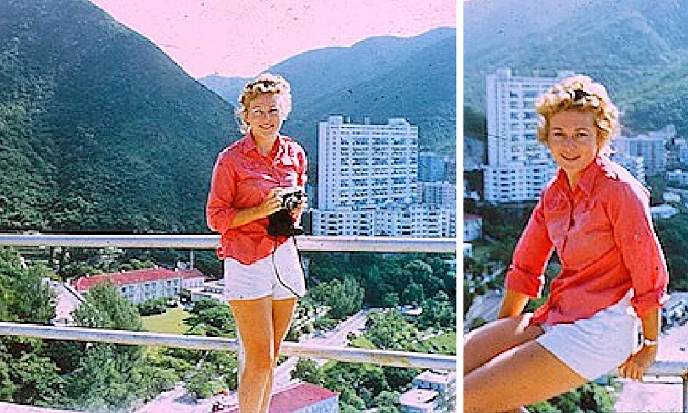 Gill with Repulse Bay, Hong Kong, in Background